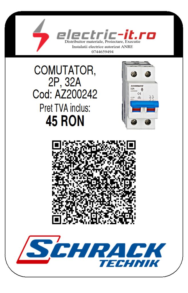 AZ200242 - COMUTATOR 2P 32A
