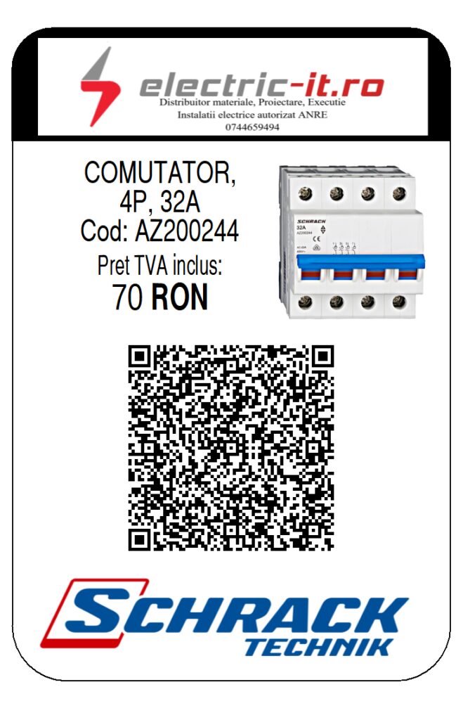 AZ200244 - COMUTATOR 4P 40A