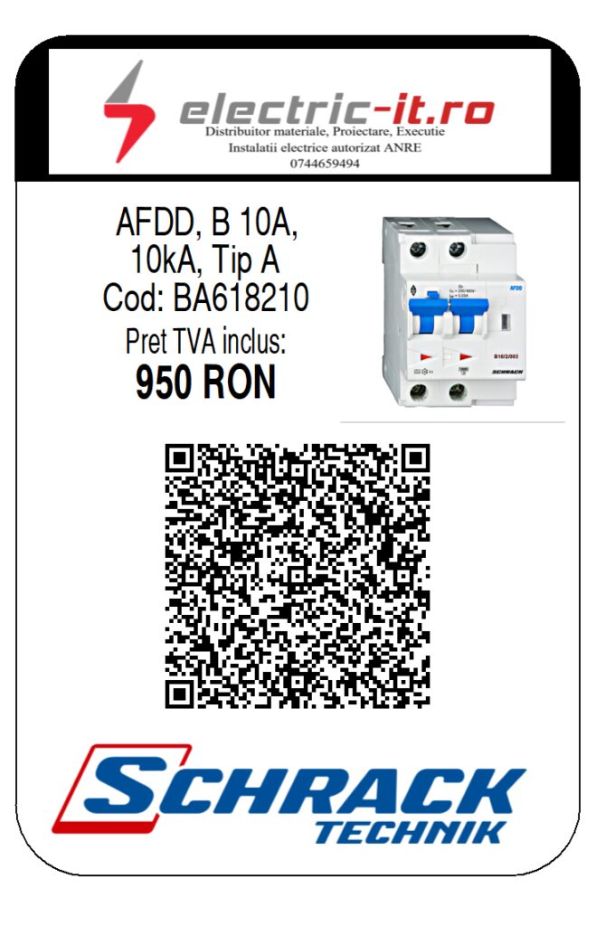 BA618210 - AFDD 10kA, B 10A, Tip A