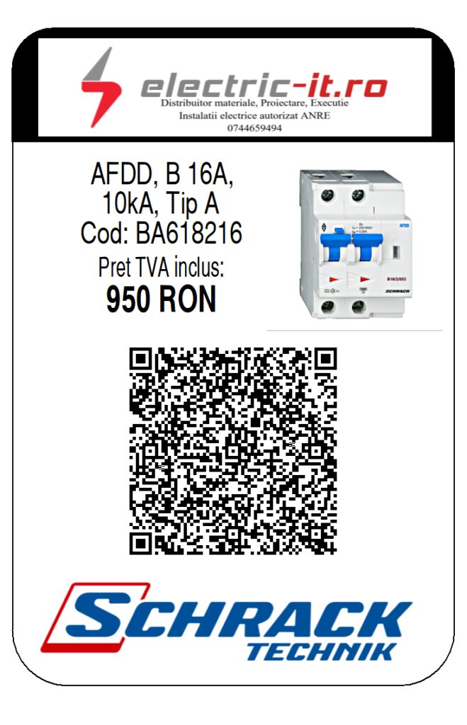 BA618216 - AFDD 10kA, B 16A, Tip A